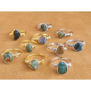 Style <b>Boho</b> Design Gold and Silver Plated Fashion <b>Rings</b> for Boutique Resale - Product Image 1
