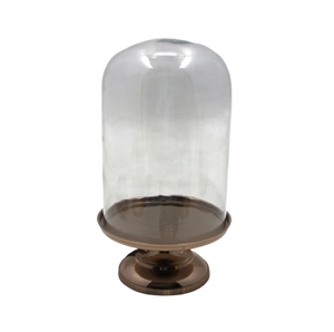 Stylish Aluminum and Glass Fancy Design Cake Stand Nickel Finishing Tabletop Handmade Home Decoration Handmade - Product Image 4