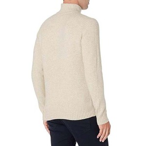 Pull-over long en maille Ronpex International personnalisé pour homme, col rond, chaud et confortable, couleur unie, style décontracté, vente en gros - Product Image 3