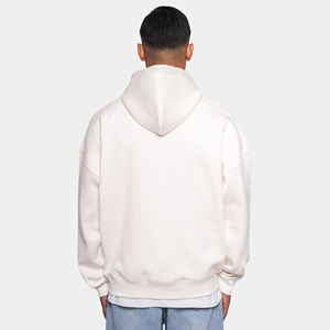 Sweat à capuche zippé oversize en molleton 100 % coton 360 g/m² de haute qualité avec poche, personnalisable, décontracté, pour homme - Product Image 3