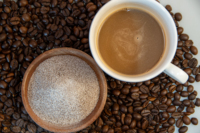 Kopi Instan Vietnam Mellow Cream Berkualitas Tinggi, Bubuk 2 in 1 Rasa Susu Tanpa Gula untuk Mesin Vending