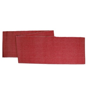 Mantel Individual y corredor de mesa de costilla de algodón 100%, manteles individuales de lino con patrón cuadrado sólido moderno de lujo para el hogar, hoteles, bodas - Product Image 6