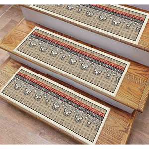 Kilim Design Printed <b>Rug</b>, <b>Boho</b> Modern 3D Anti-Slip Thin Gift <b>Rug</b>,Step <b>Rug</b> - Product Image 1