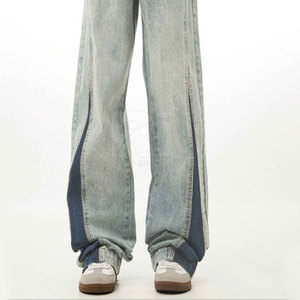 Nuevo estilo Uso al aire libre Mujeres Pantalones holgados Mejor calidad Color sólido Venta al por mayor Pantalones holgados para mujeres en precio barato - Product Image 6