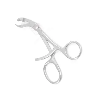 Pinzas Quirúrgicas Verbrugge para Sujetar Huesos, Instrumento Ortopédico de Acero Inoxidable con Agarre de Trinquete - Product Image 6