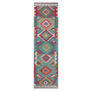 พรมกิลิมแบบมีสายรัด ไมมานา อัฟกานิสถาน ขนาด 286 x 81 ซม. - Product Image 1