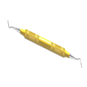 Ensemble de détartreurs dentaires manuels en acier inoxydable personnalisé, 6 pièces, certifié CE, instrument de remplissage composite, classe I, modèle 1769 - Product Image 2