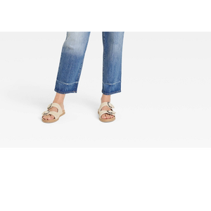 Jeans vintage a vita super alta da donna, modello dritto, in denim lavabile, lavaggio medio, taglia 4 - Skinny Boot Cut Pencil Pants - Product Image 6