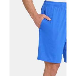 กางเกงขาสั้นเอวยางยืดสำหรับผู้ชายกางเกงขาสั้นทรงหลวมแบบเรียบง่ายมีกระเป๋า - Product Image 3