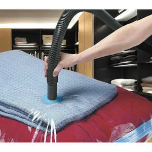 Bolsa de Almacenamiento al Vacío de Plástico Funcional 100x70, Organizador de Ropa para Armario y Dormitorio, Apta para Alimentos - Product Image 2