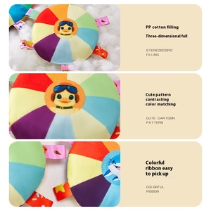 Commercio all'ingrosso interattivo di peluche <span class=keywords><strong>Squeaker</strong></span> giocattolo da masticare per cani la pulizia dei denti Pet giocattolo da masticare - Product Image 5