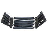 Collection exclusive de bijoux en os de couleur naturelle, collier ras-du-cou sculpté moderne en os d'ange perlé pour femme, écologique, vente en gros