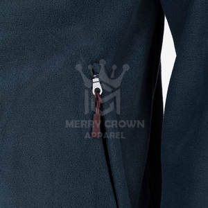 Alta calidad logotipo personalizado impresión hombres Stand Collar Top Trending invierno Polar Fleece chaqueta cremallera Casual chaqueta de invierno - Product Image 6