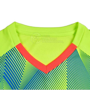 Camiseta de fútbol Últimos diseños Uniforme de desgaste de fútbol juvenil Uniforme de fútbol de color personalizado transpirable - Product Image 5