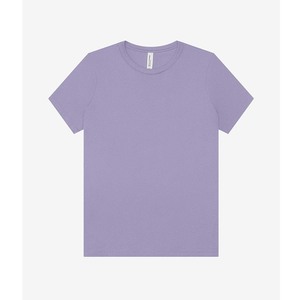 Camiseta de Manga Corta con Cuello Redondo Profundo para Mujer, Corte Clásico, Orgánica - Product Image 3