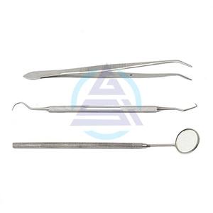 Alicates de vendaje con punta dentada #17 Fabricante de pinzas dentales edéntulas de acero inoxidable Juego de instrumentos quirúrgicos dentales - Product Image 1