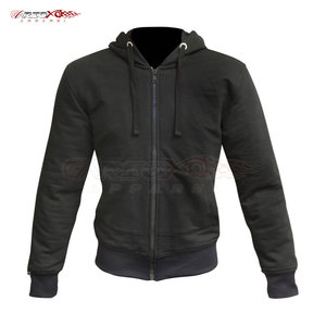 Sudadera con Capucha de Forro Polar para Hombre, Estilo Motero, Puños Acanalados, Ignífuga, Transpirable y Ligera para Motociclismo - Product Image 1