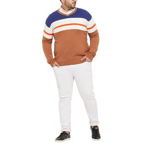 Suéteres de algodón de alta calidad para hombre, sudaderas informales para hombre, suéteres transpirables de talla grande para hombre - Product Image 5