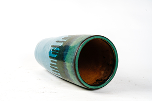 Yixing Zisha กระถางดินเผาสีม่วงเซรามิกทรงสูงเครื่องปั้นดินเผาหยาบเหยือกพืชอวบน้ำสไตล์หน้าผาเครื่องประดับสวนลดราคา - Product Image 5