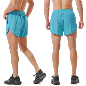 Pantalones Cortos Deportivos para Hombre, para Maratón y Entrenamiento, Cintura Elástica, Transpirables, de Secado Rápido, Anti-UV, Ecológicos, para Gimnasio y Fitness - Product Image 4