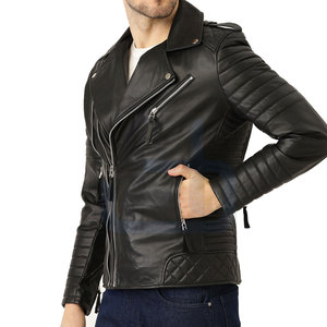 Último estilo Nueva llegada Chaqueta de cuero Venta al por mayor Chaqueta de cuero para hombres Chaqueta de cuero más vendida - Product Image 3