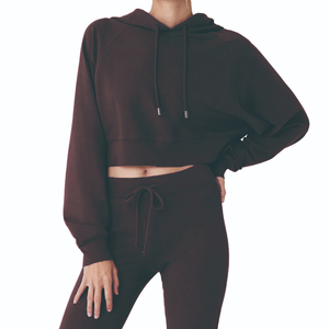 Sudadera Informal Corta con Mangas Raglán para Mujer 2026 - Product Image 4