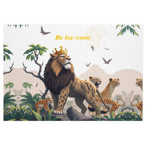 Re Leone 1000 pezzo Puzzle personalizzabile A3/A4 formato educativo giocattolo di latta con Logo fatto da te stampa materiale cartaceo per uso di gioco - Product Image 1
