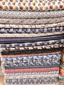 เส้นด้ายพิมพ์ลายด๊อกบี้ระดับพรีเมียมผ้าลินินย้อมสีรู้สึกถึงผ้าฝ้าย - Product Image 4