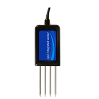 Sensor Tanah Terintegrasi 8 in 1 RS485 SDI-12 untuk NPK, pH, EC, Kelembaban, dan Suhu untuk Pemantauan Irigasi Pertanian Cerdas