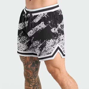 Pantalones Cortos Deportivos de Baloncesto para Hombre, Sublimados, de Malla Micro, Nueva Tendencia, Estilo Casual, Proveedor al por Mayor OEM - Product Image 1