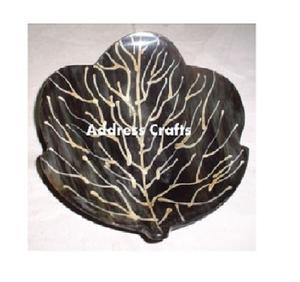 Nouvelle corbeille à fruits en corne artisanale, vaisselle unique et élégante pour les maisons modernes, style médiéval vintage, accent rustique pour la maison - Product Image 3