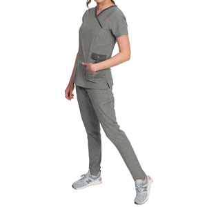 Uniforme de enfermera de alta calidad con logotipo personalizado, conjuntos médicos para mujer, uniformes de enfermería, conjunto de dos piezas para mujer - Product Image 1