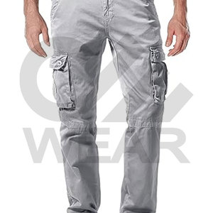 Pantalon de survêtement cargo de coupe athlétique pour homme avec motif empilé Jogger de randonnée coupe classique multi-poches nouveau design et haute qualité - Product Image 6