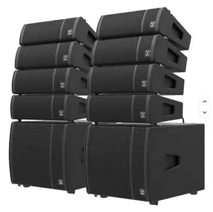 Module de sonorisation actif R-C-F HDL 6-A 1400W à double haut-parleur de 6 pouces, 2 voies, construction en acier, garantie de 3 ans, fabriqué à Pékin - Product Image 1