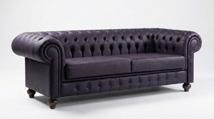 Nouvelle arrivée ARSU, canapé de bureau moderne et durable, en cuir PU, pieds en plastique, deux places, forme ovale, accoudoirs encastrés, canapé d'attente, hôtel - Product Image 6