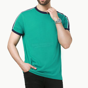 Las camisetas más vendidas para hombre, ropa de calle de punto hecha de algodón y poliéster, camisetas de gran oferta - Product Image 5