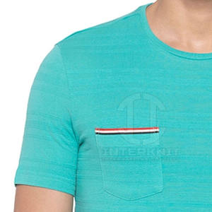 T-shirts pour hommes personnalisés en gros, polyester/coton, respirants, séchage rapide, écologiques, service OEM, fabriqués au Pakistan - Product Image 4