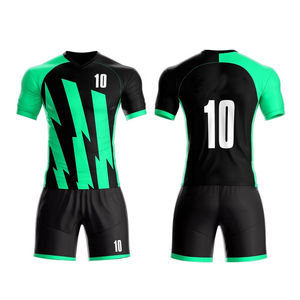 Vente directe de l'usine Uniformes de football pour hommes et femmes Style d'ensemble de vêtements de sport en polyester 100% - Product Image 6