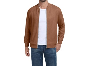 Chaqueta Varsity de Punto Impermeable para Hombre, Diseño y Color Personalizados, Estilo Urbano con Estampado 3D en Felpa, para Invierno - Product Image 3