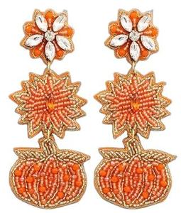 Pendientes Indios Hechos a Mano con Múltiples Cuentas para Mujer, Diseño Premium para Fiestas al Mejor Precio - Product Image 4