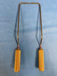 CE gran oferta Agris Dingman Breast Transaxillary Disector izquierda y derecha curvada 36cm instrumentos de cirugía plástica Sambrialmed - Product Image 4