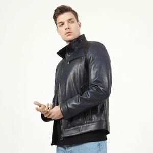 Nouveau design de vestes de qualité supérieure Veste en cuir à imprimé léopard pour hommes élégants coupe ajustée Vestes pour hommes de grande taille - Product Image 3