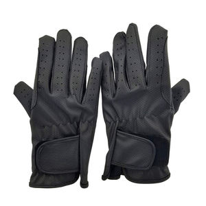 Gants d'équitation en cuir unisexes de haute qualité OEM, design unique pour la saison hivernale, faible MOQ - Product Image 4