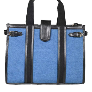 Bolsa de Mano Ecológica de Moda para Mujer, Bolsa de Compras de Algodón para Uso Diario, Bolsa de Hombro Ligera, India - Product Image 1