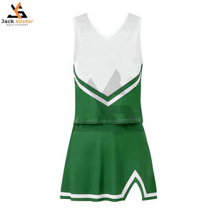 Venta Caliente, Conjuntos de Ropa Deportiva para Equipos de Animadoras de Escuela Secundaria, Hechos en Fábrica, Personalizados, Impresión por Transferencia de Calor, 100% Algodón - Product Image 1