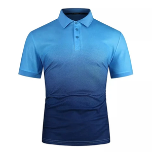 Polo personnalisé avec logo OEM, t-shirt haut de gamme pour homme, tendance, grande taille, entreprise - Product Image 2