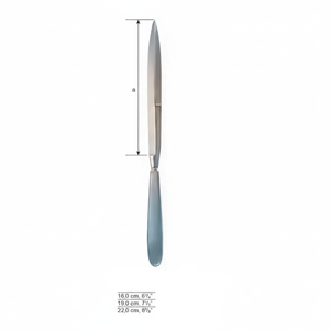 Bisturí de Amputación Catlin, Instrumento de Corte Médico de Alta Precisión Diseñado para Secciones Precisas de Tejidos Blandos y Huesos - Product Image 3