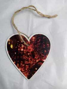 ตกแต่งหน้าต่างคริสต์มาสกระดาษพิมพ์ลายแวววาวสำหรับแขวนการ์ดตกแต่งแบบ DIY ของตกแต่งซานตาคลอสสำหรับบ้าน - Product Image 2