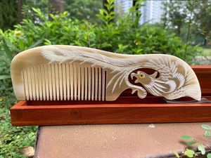 GUIDE Buffalo Horn Comb for Hair Horn Comb Hair Extension Color Full Natural Horn for Hair With Best Quality in Vietnam - Product Image 3