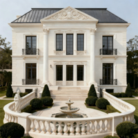 Edificio de apartamentos moderno de dos pisos de estilo europeo Casas prefabricadas de estructura de acero de calibre ligero elegante para hoteles de uso al aire libre